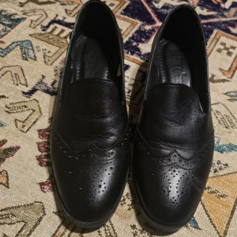 کفش کالج چرم