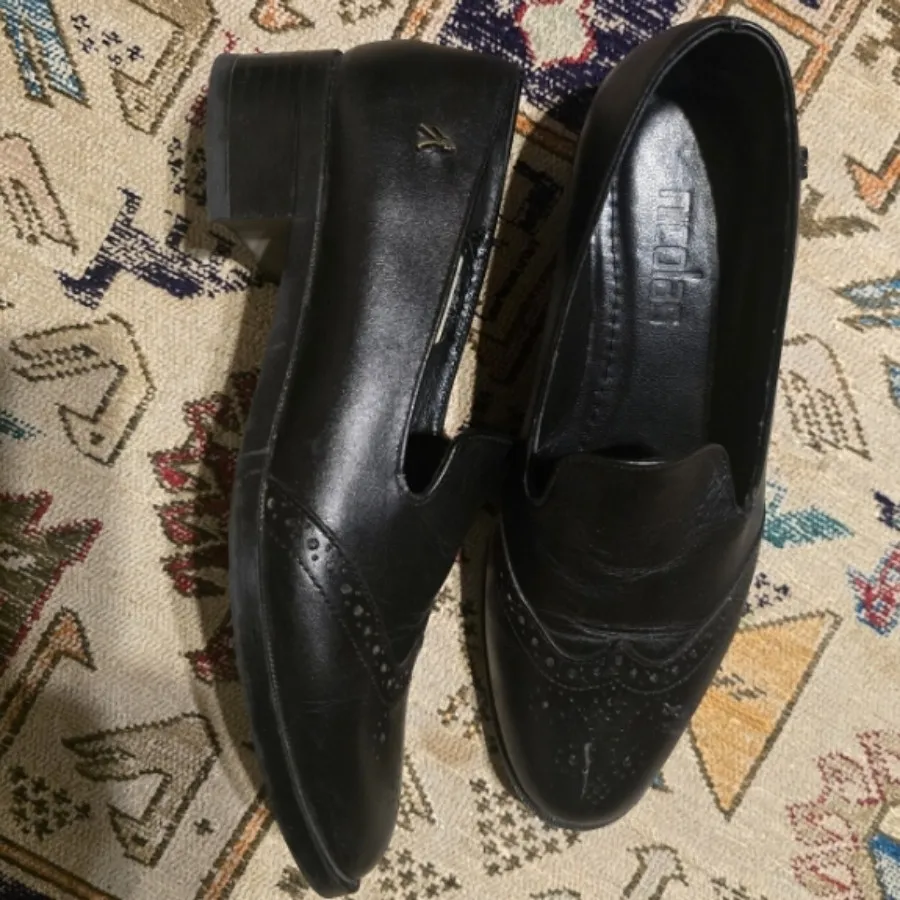 کفش کالج چرم