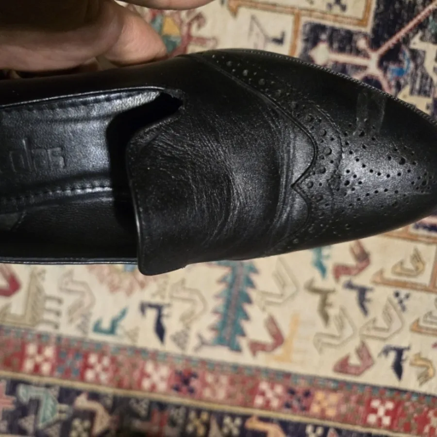 کفش کالج چرم