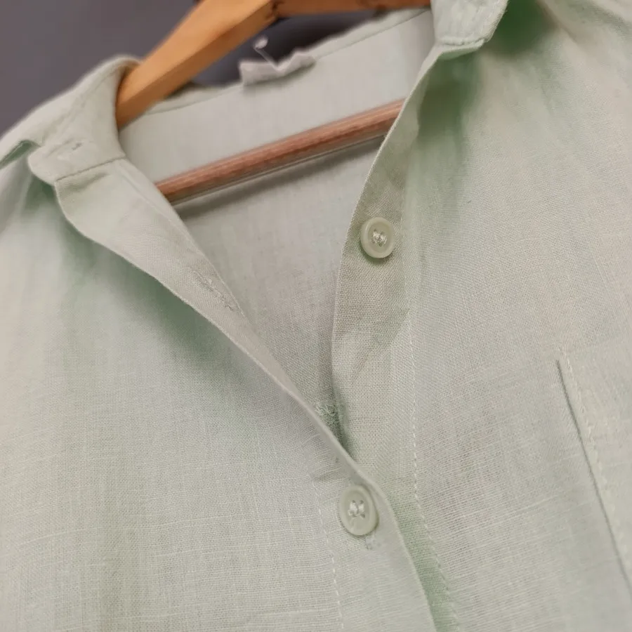 شومیز لینن سبز Cotton On