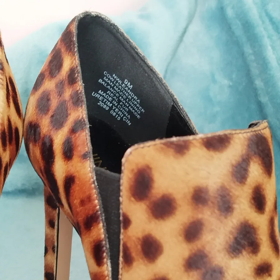 پاشنه دار پلنگی nine west