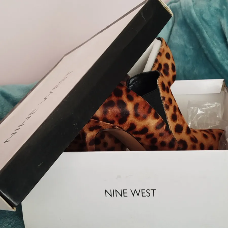 پاشنه دار پلنگی nine west