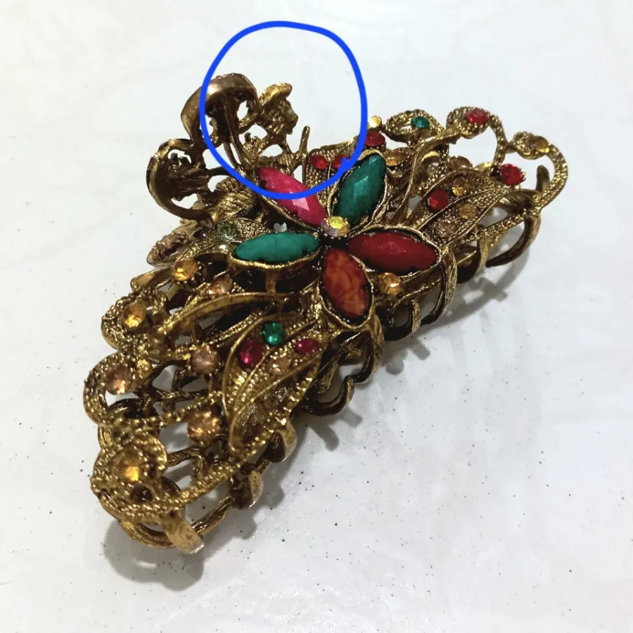 گیره مو فلزی