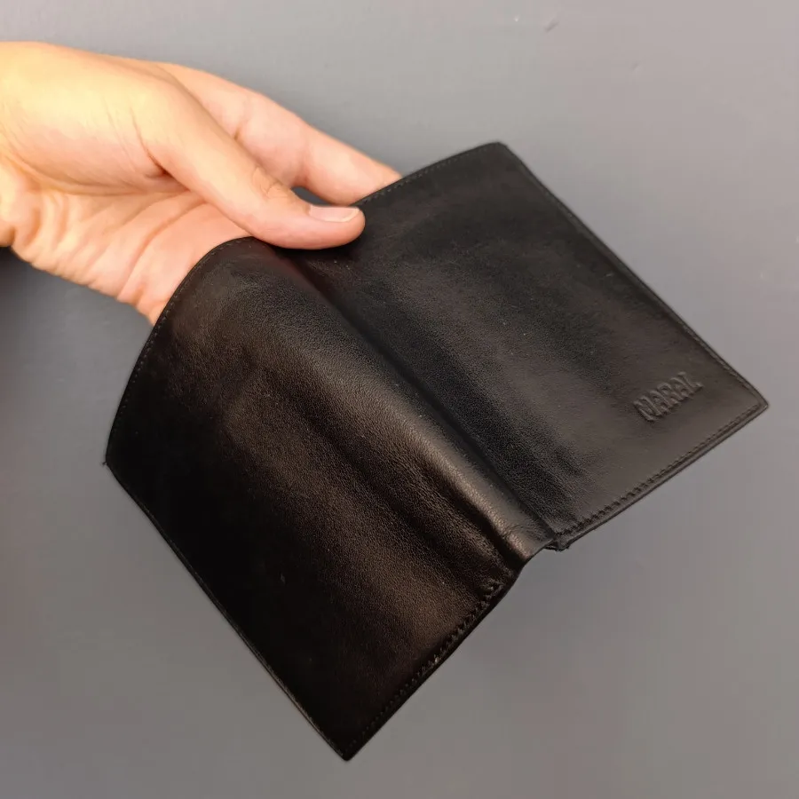 کیف پول مشکی مارال چرم