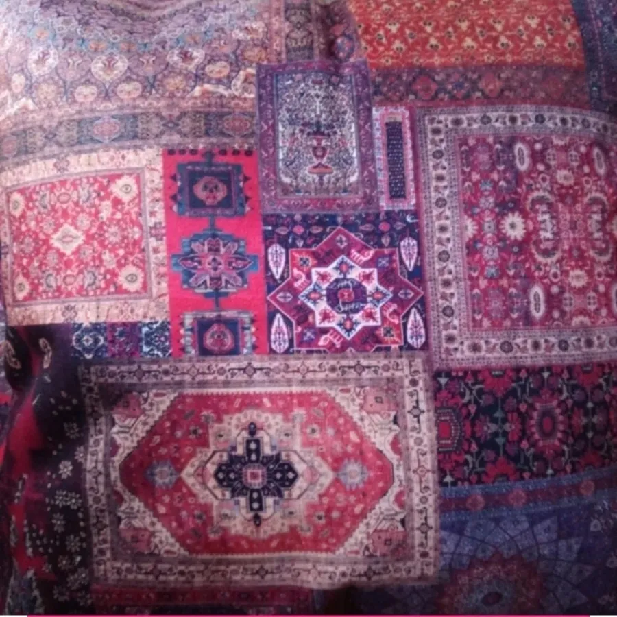 کاور کوسن طرح فرش