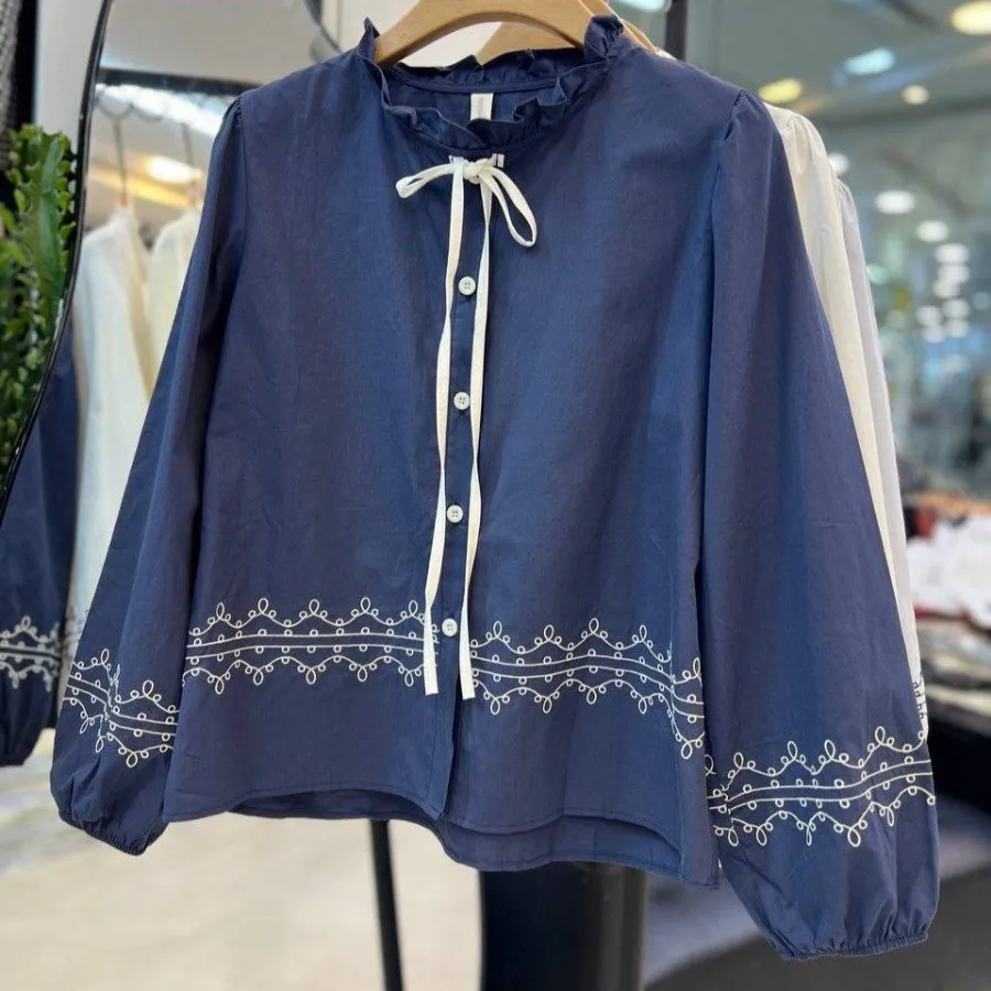 شومیز نخ جنس کتان