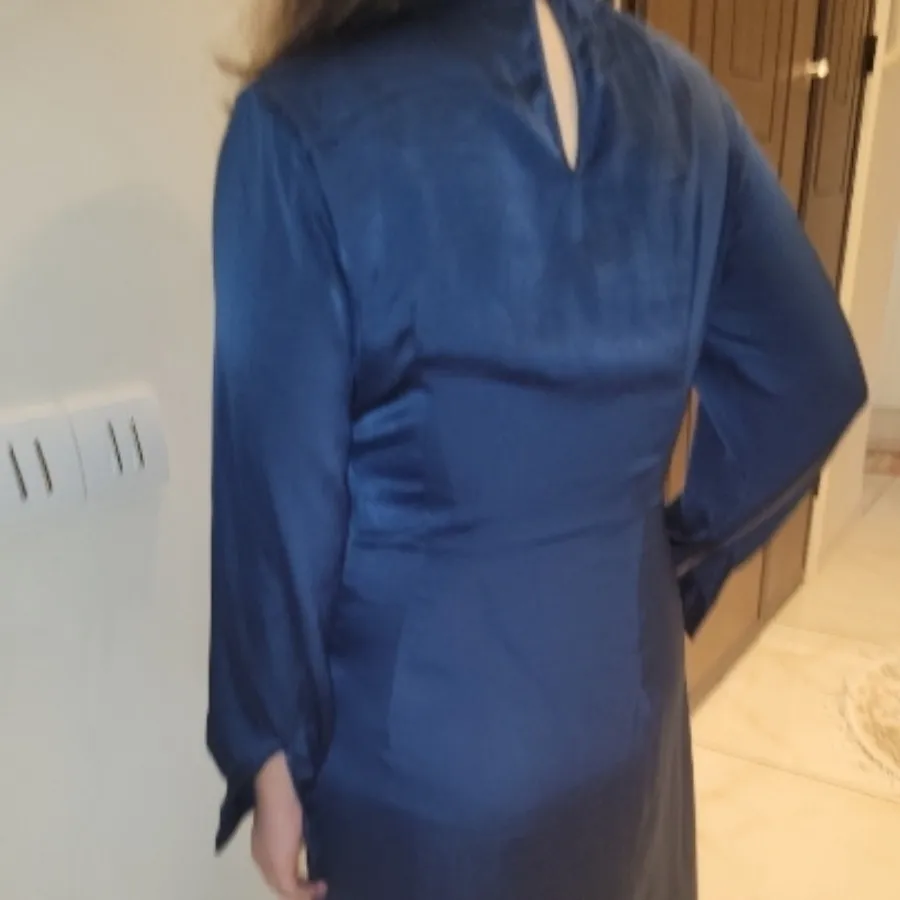 پیراهن سرمه ای منگو