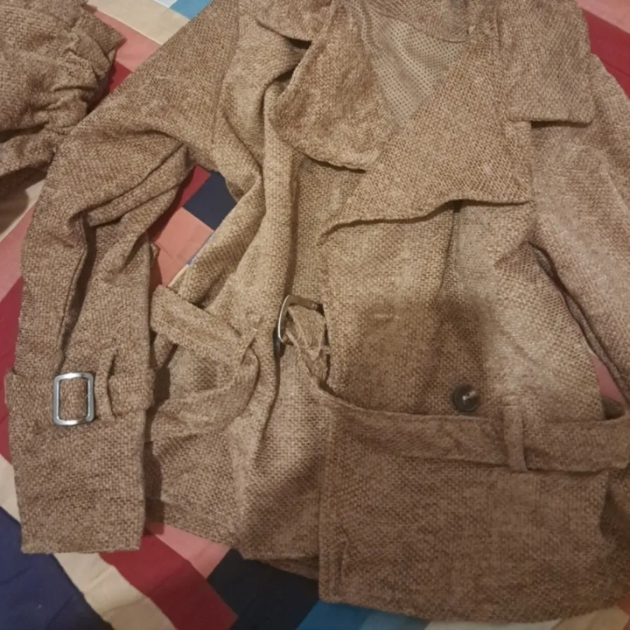 ست کت کراپ و شلوار بگ
