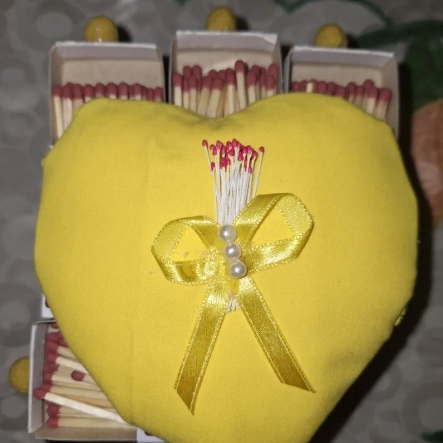 جای کبریت چهارتایی قلبی