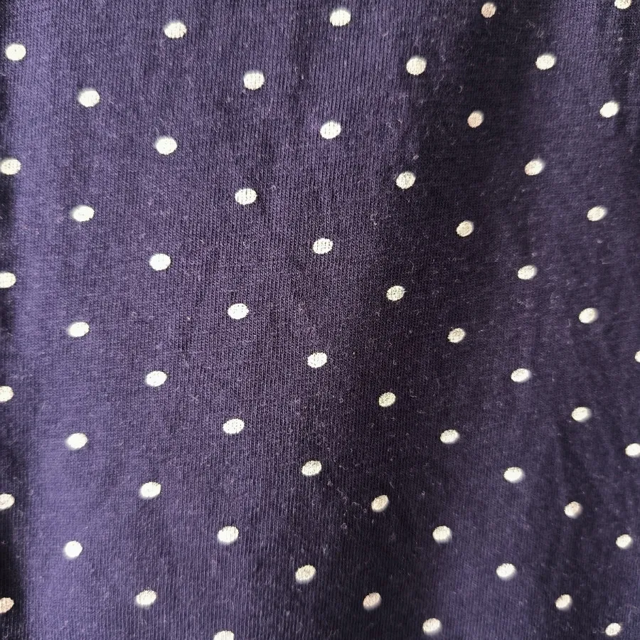 تاپ نخ پنبه سرمه ای