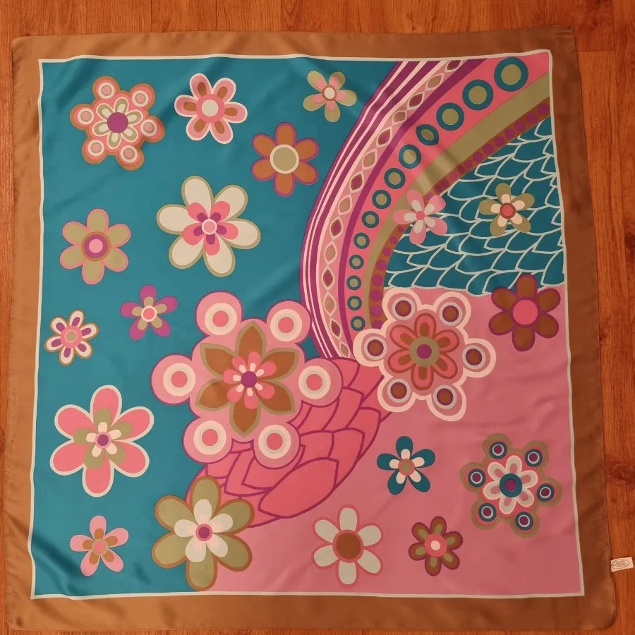 روسری ساتن ابریشم