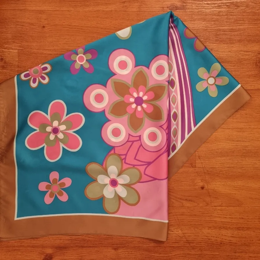 روسری ساتن ابریشم