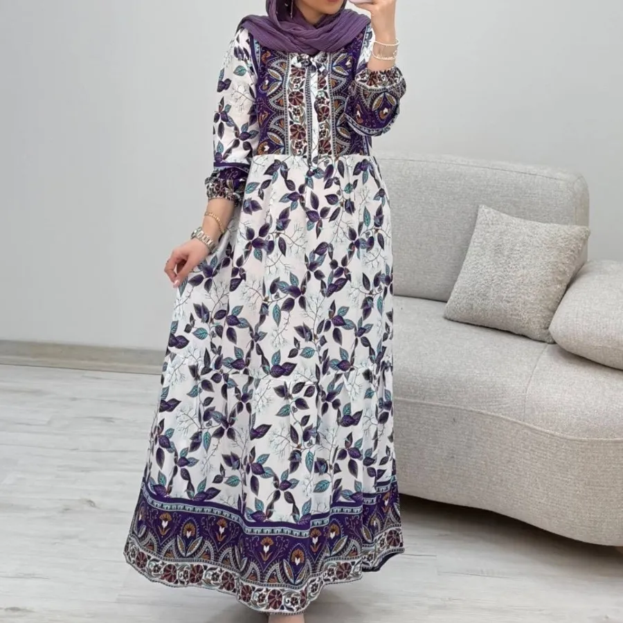 پیراهن ساحلی خزان
