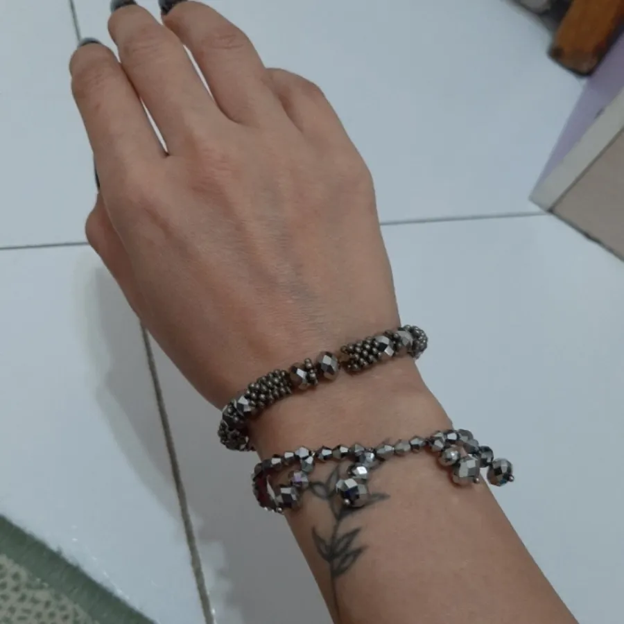 دو عدد دستبند دیسکویی