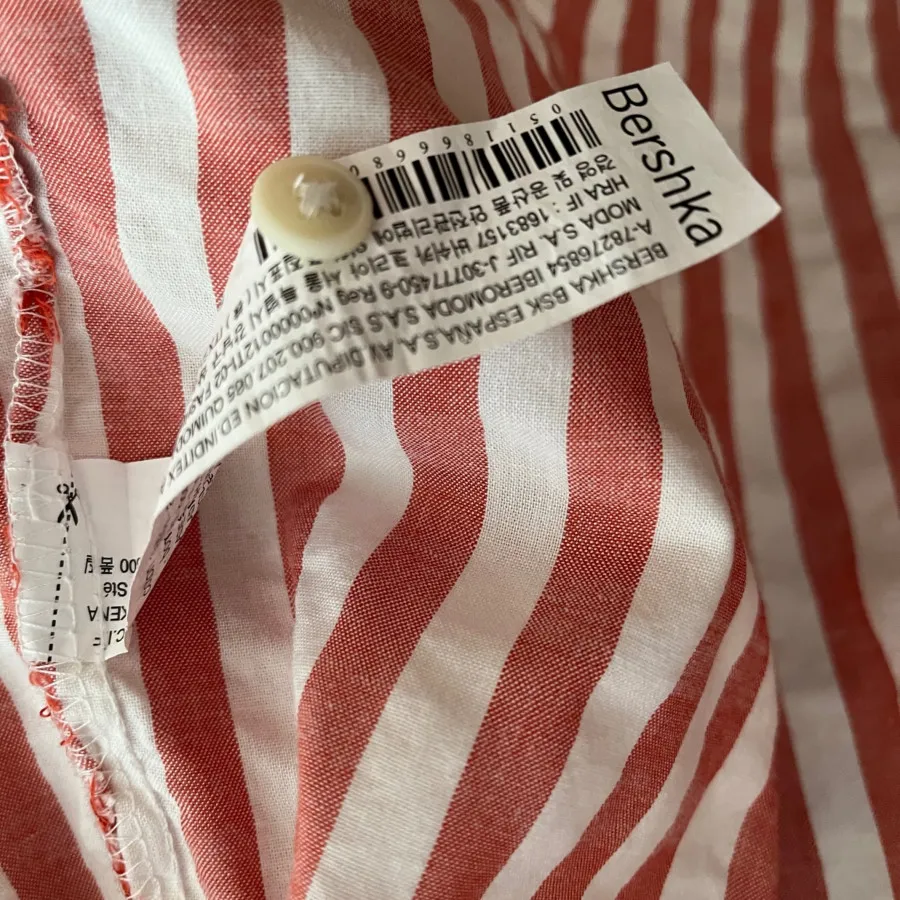 شومیز راه‌راه Bershka