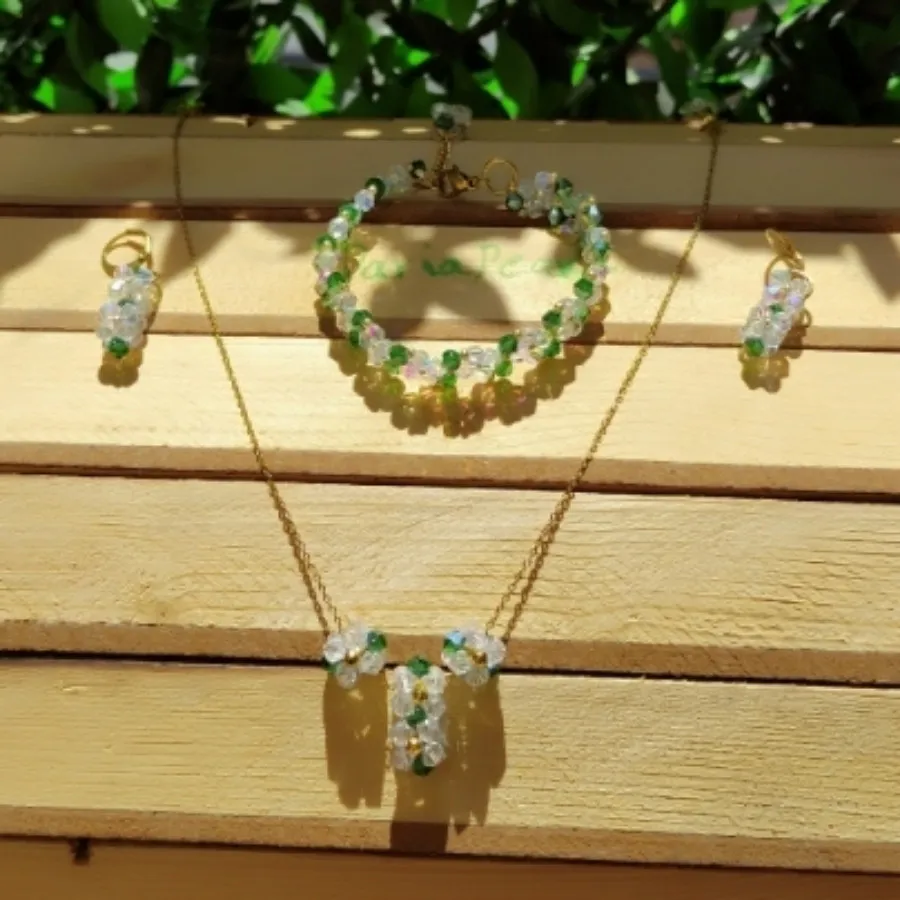 سرویس کریستال شکوفه های ب