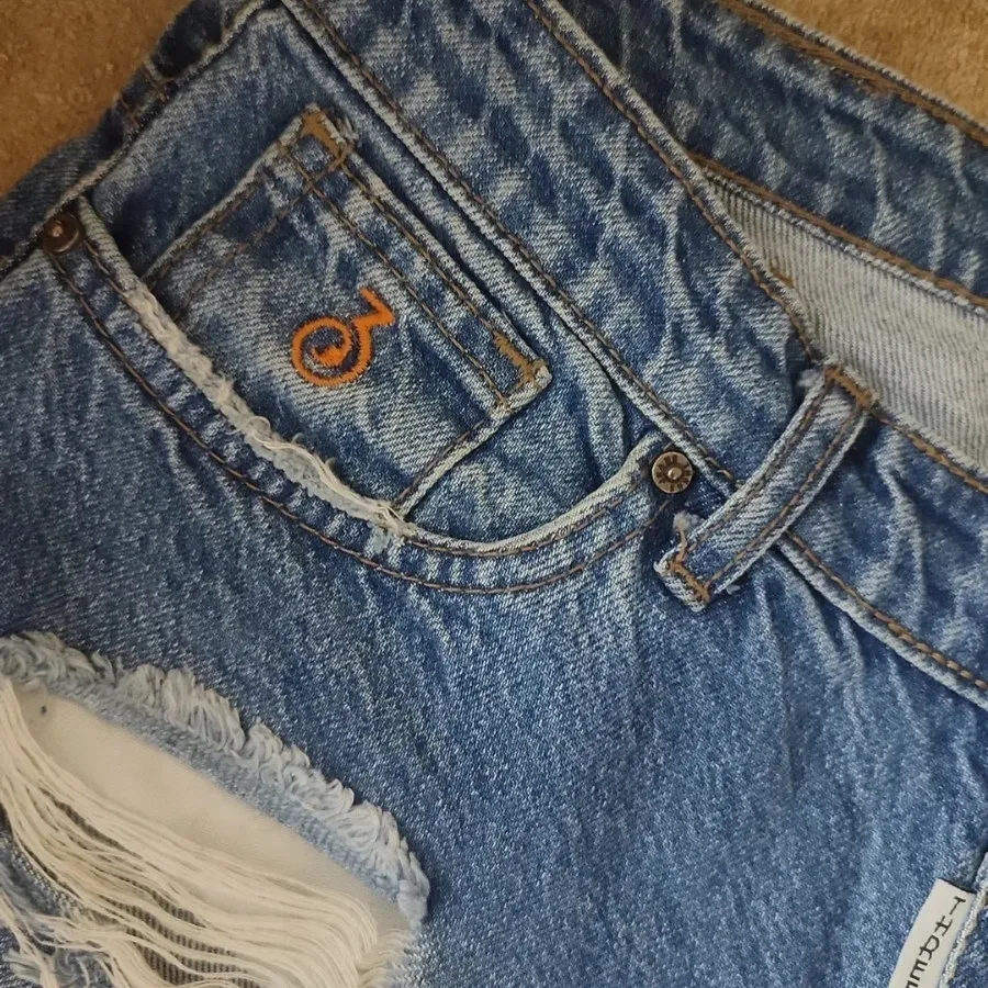شلوارک جینthree jeans