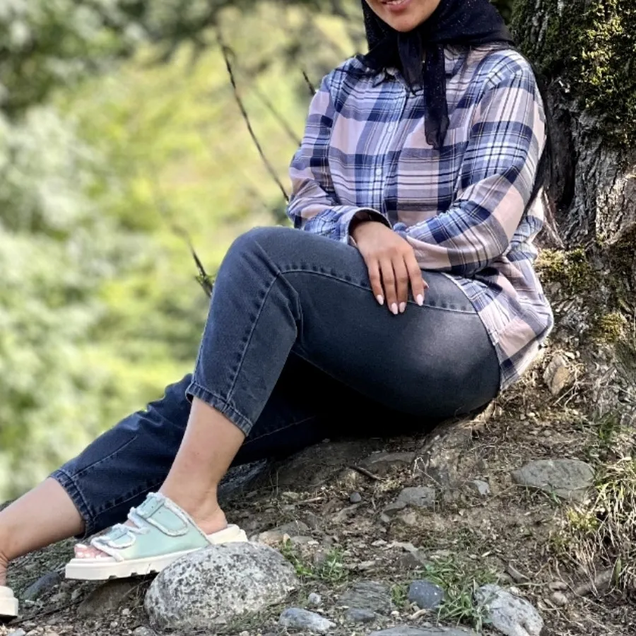 شومیز نخی زنانه وارداتی