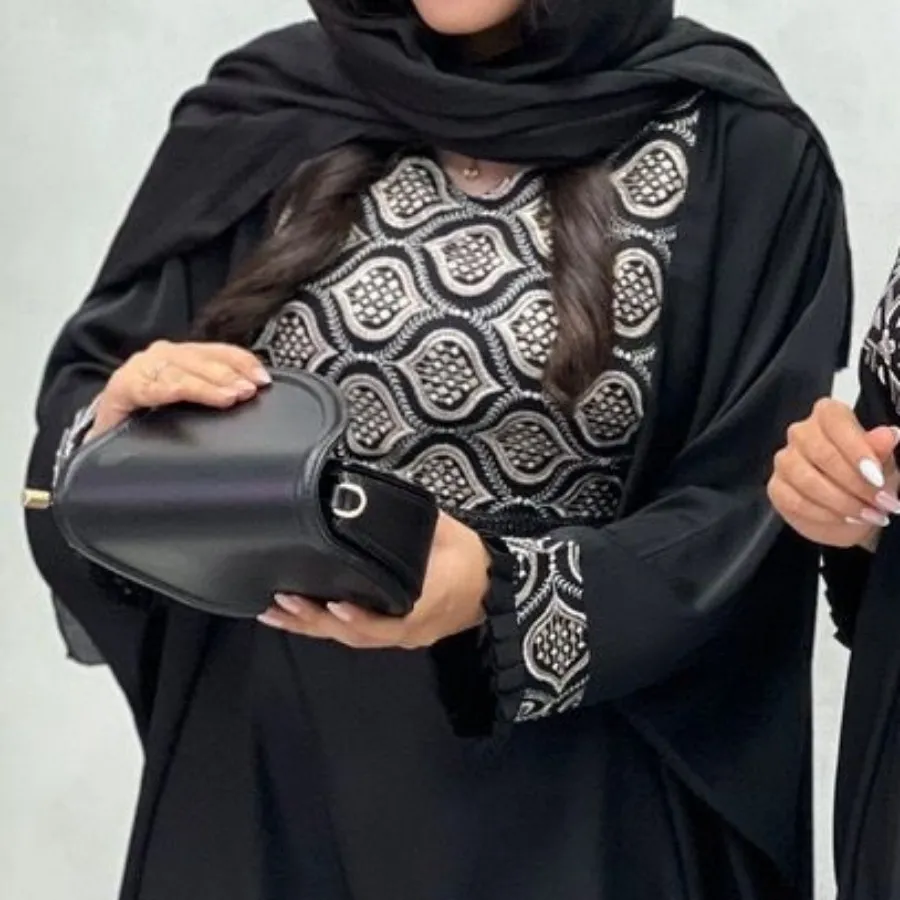 مانتو عبایی مجلسی الیزه