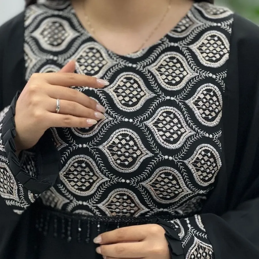 مانتو عبایی مجلسی الیزه