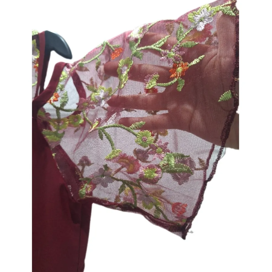 شومیز زرشکی