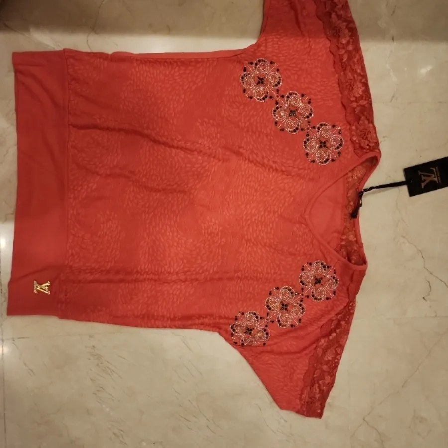 بلوز مجلسی گلی