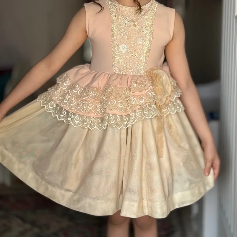 پیراهن پرنسسی دخترانه
