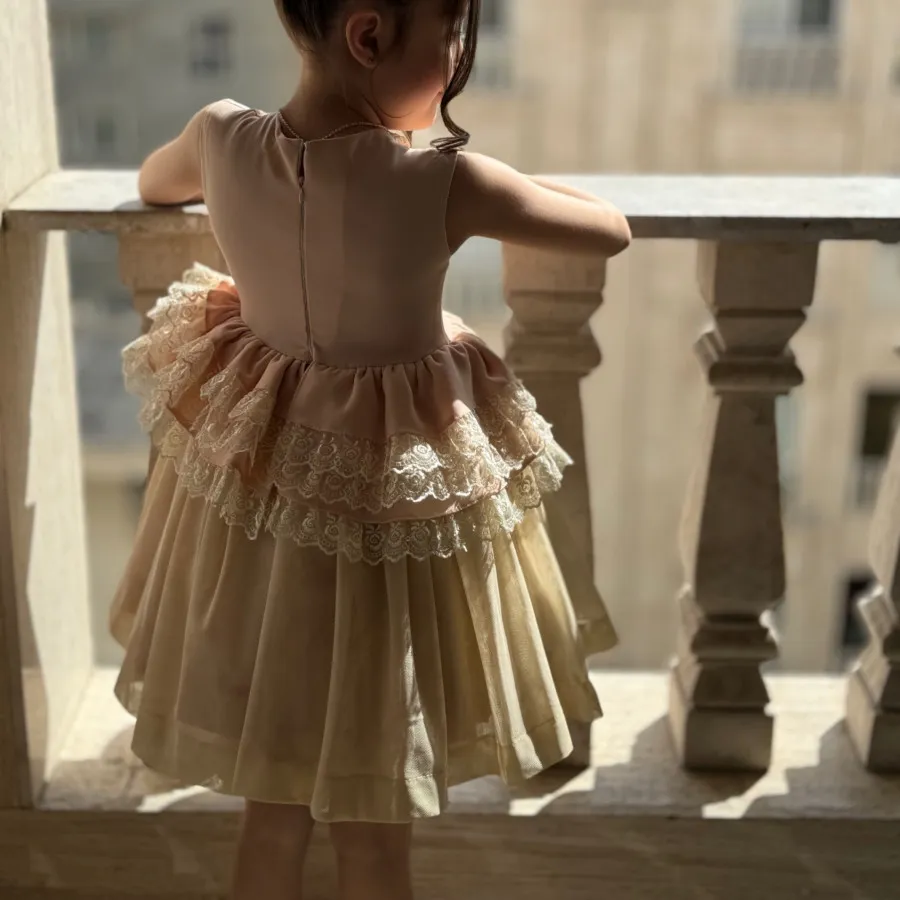 پیراهن پرنسسی دخترانه