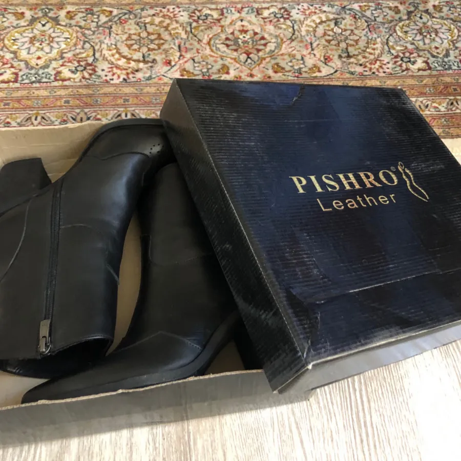 پوتین چرم