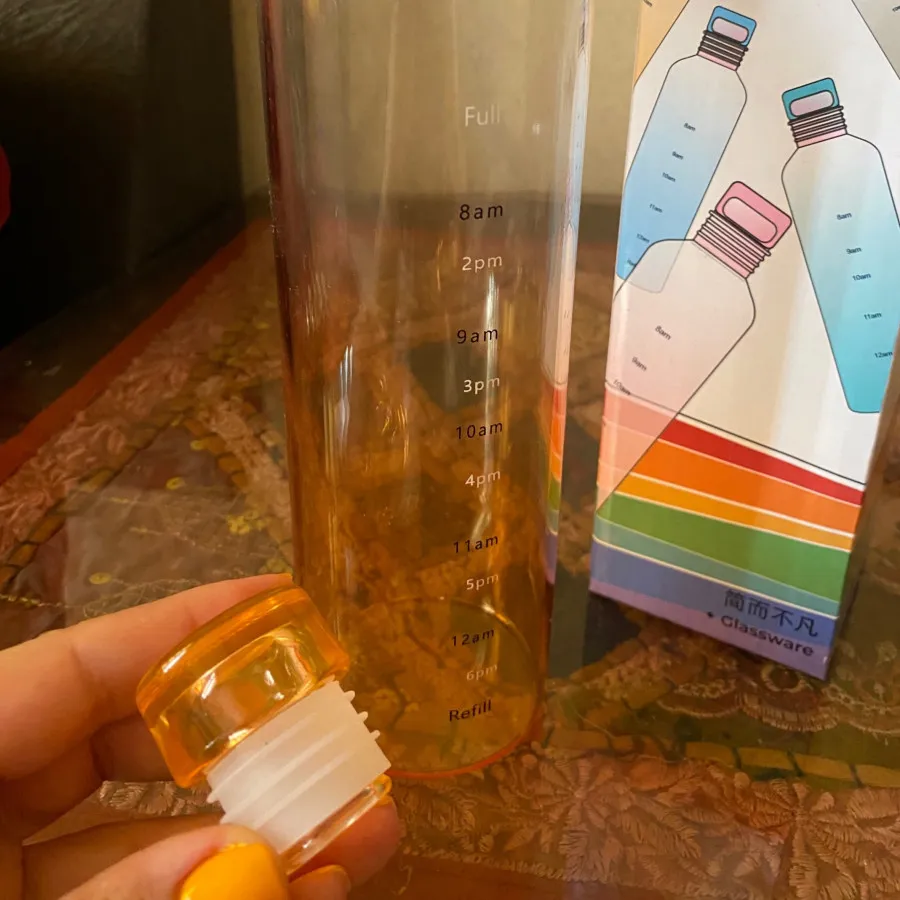 بطری پیرکس آب