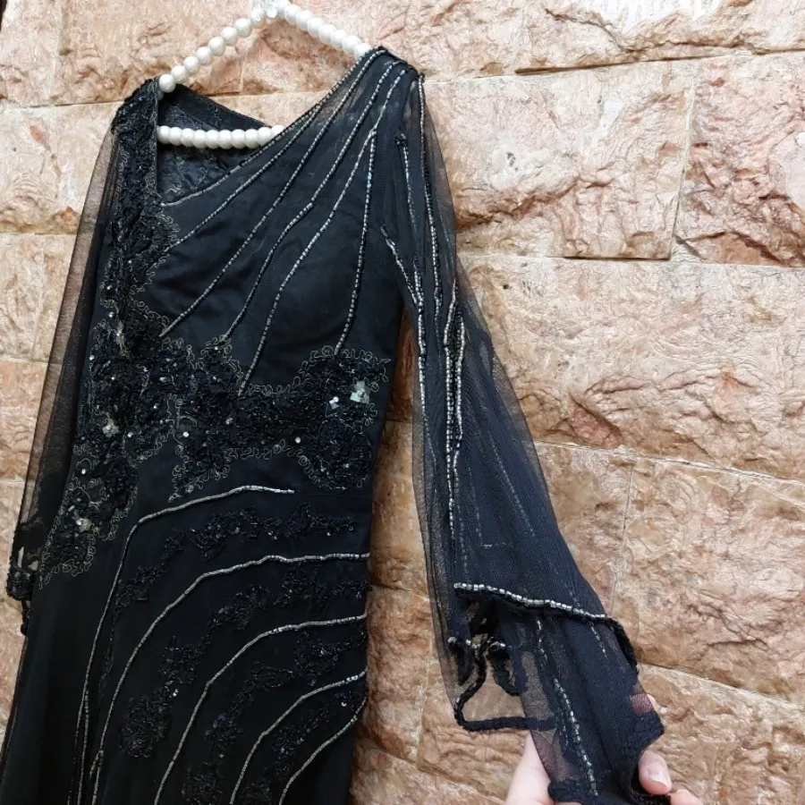 لباس مجلسی مشکی عربی