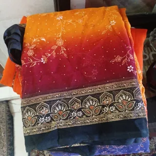 ساری هندی نیمه آماده
