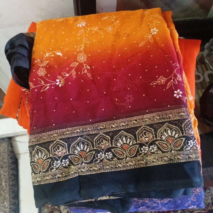 ساری هندی نیمه آماده