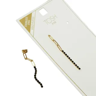 گوشواره استیل روکش طلا