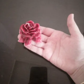 شمع مدل گل و قلب ❤️