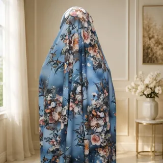 قواره چادر مجلسی رنگی شیک