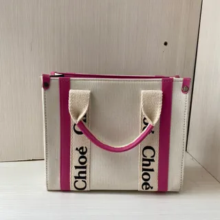 کیف سفید و صرتی