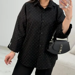 شومیز فول نگین