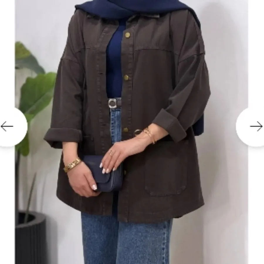 مانتو کتی کتان کاغذی