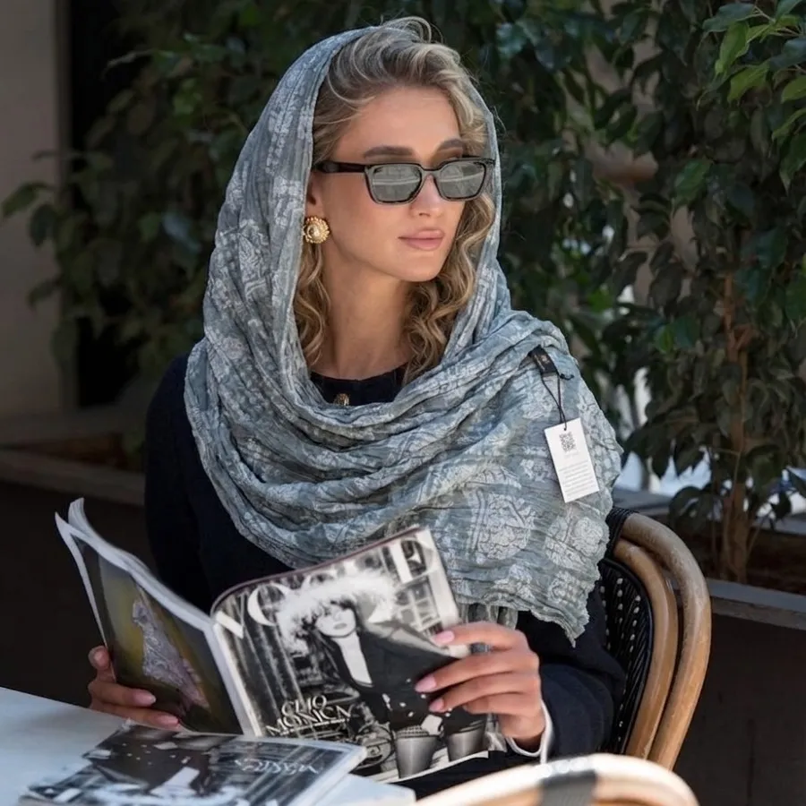 شال نخی برند karian