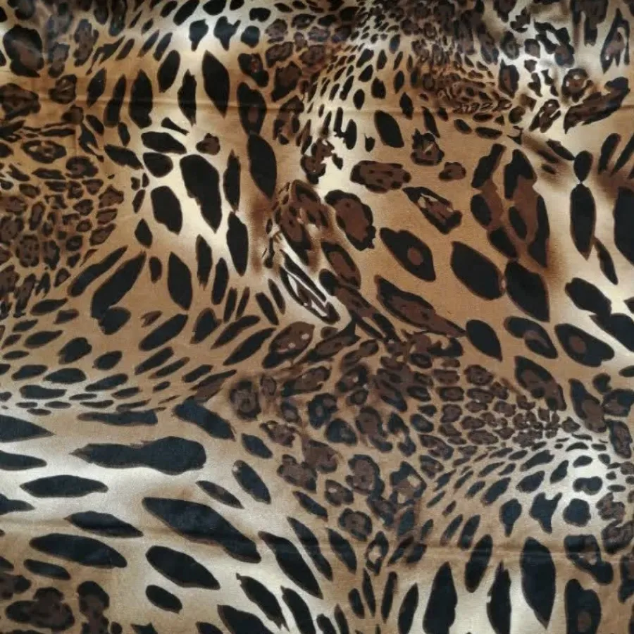 پارچه ساتن پلنگی