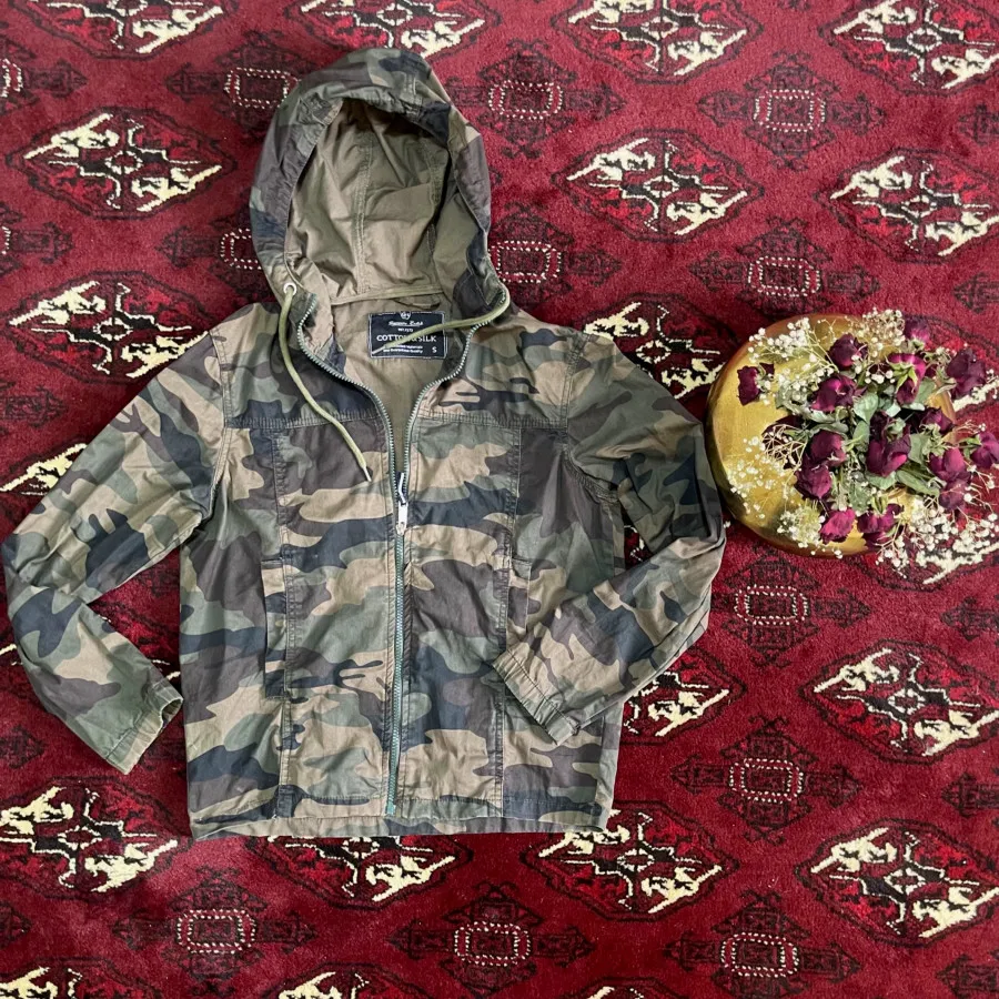 کت ارتشی کتان