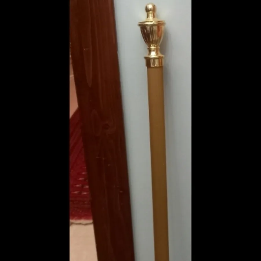 چوب پرده طلایی نو