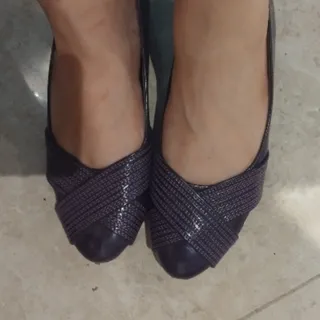 کفش ورنی بنفش