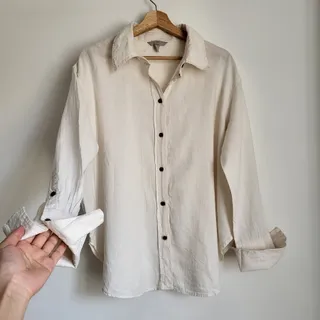 شومیز لینن h&m