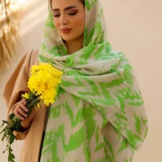 شال نخی منگوله دار