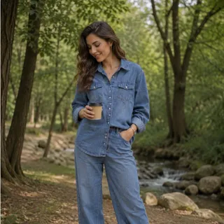 شومیز جین