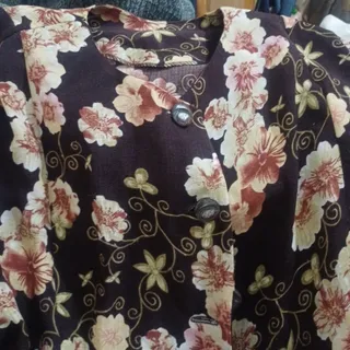 تونیک زنانه گل گلی نخ