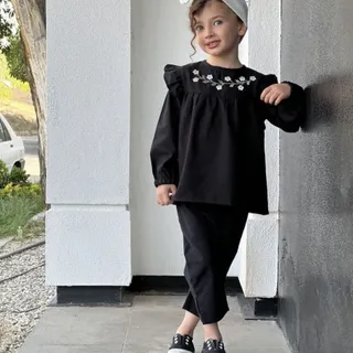 شومیز محرمی گلدوزی