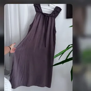 پیراهن نخی ساحلی